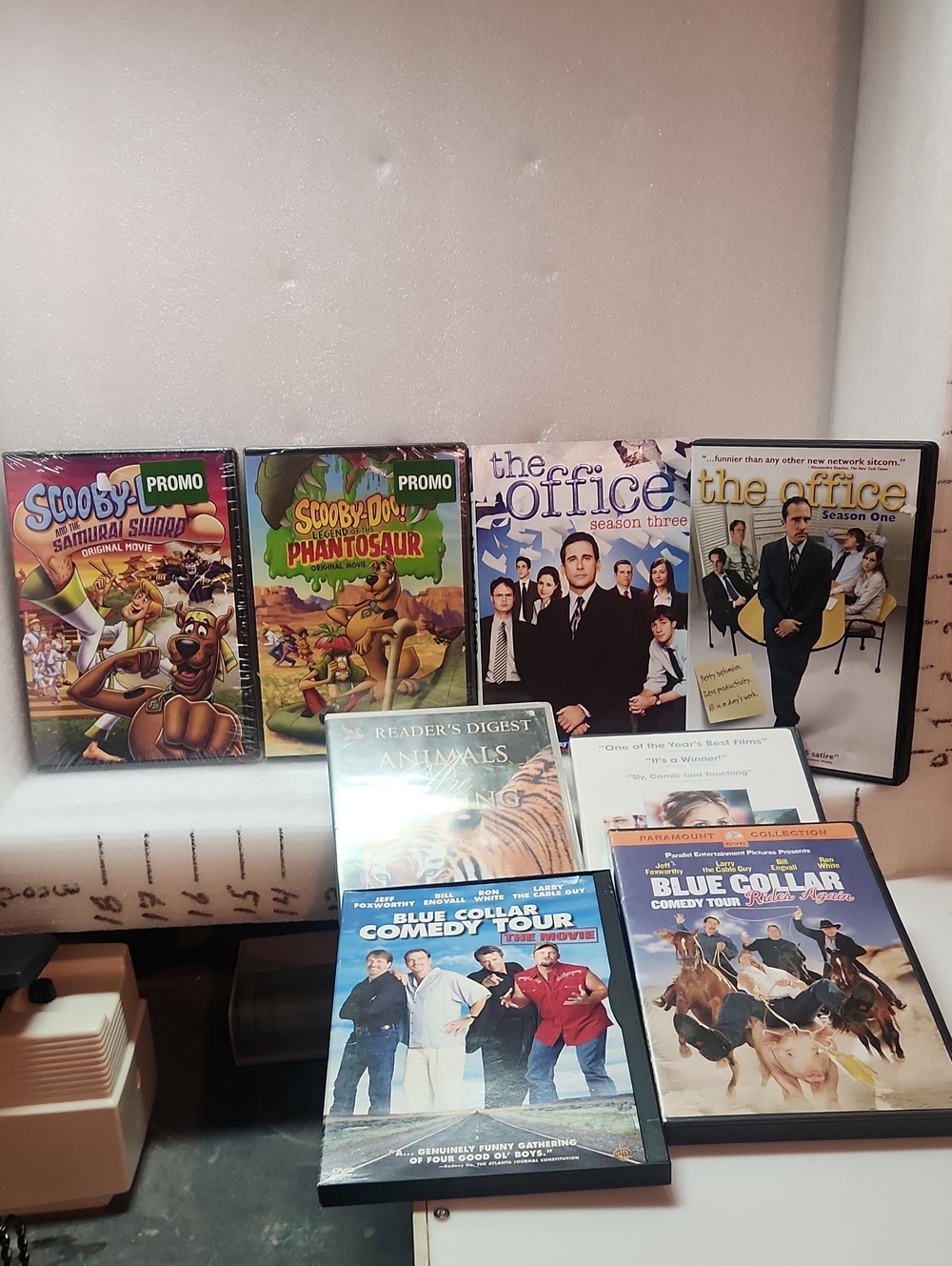Scooby-Doo & The Office DVD Lot - Colorful Covers